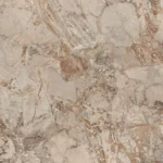 Florim Bronze Fantasy porselen plaka — bej ve bronz yüzey deseni