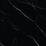 Maxton Black Calacatta Bookmatch 12 mm porselen plaka – siyah ve eşleştirilebilir damarlar